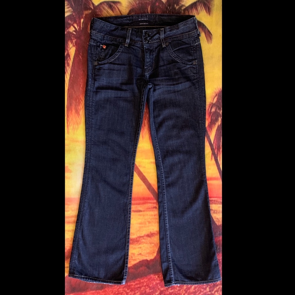 HUDSON Bootcut Jeans Dark Wash Blue Size 26